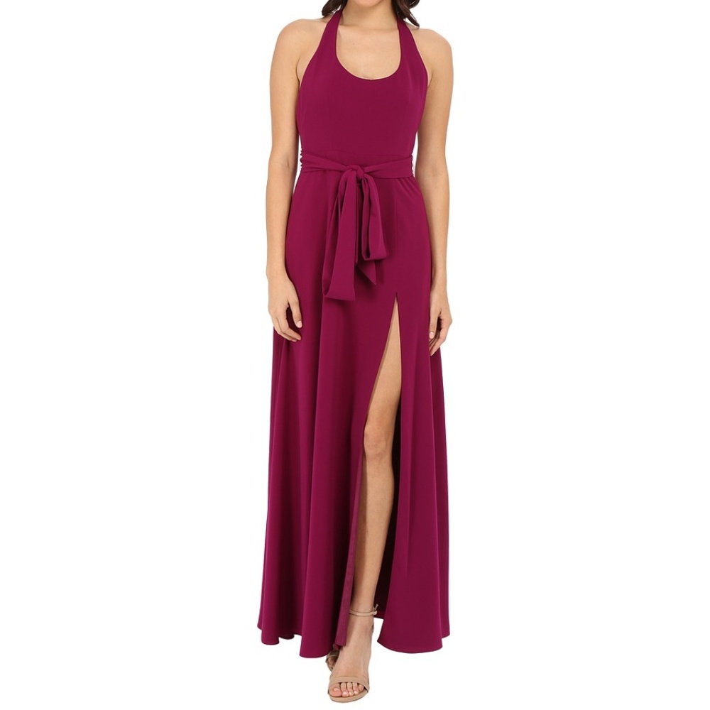 Jill Jill Stuart Scoop Neck Racer Back Gown